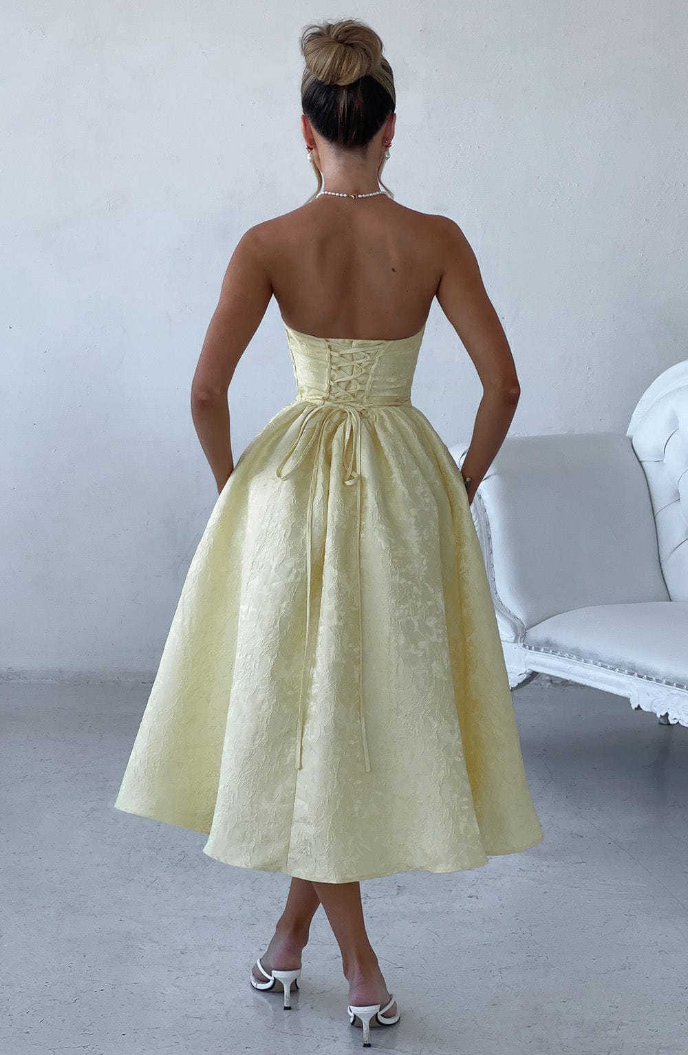 Vestido Midi Saoirse - Limón
