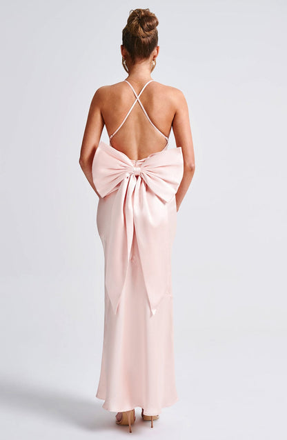 Vestido Maxi Sarita - Rosa Empolvado