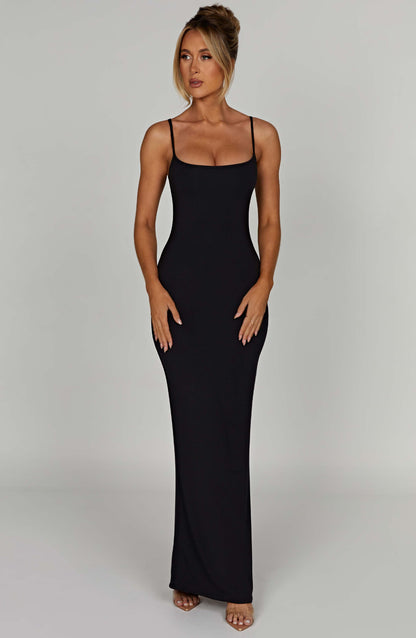 Vestido Maxi Saskia - Negro