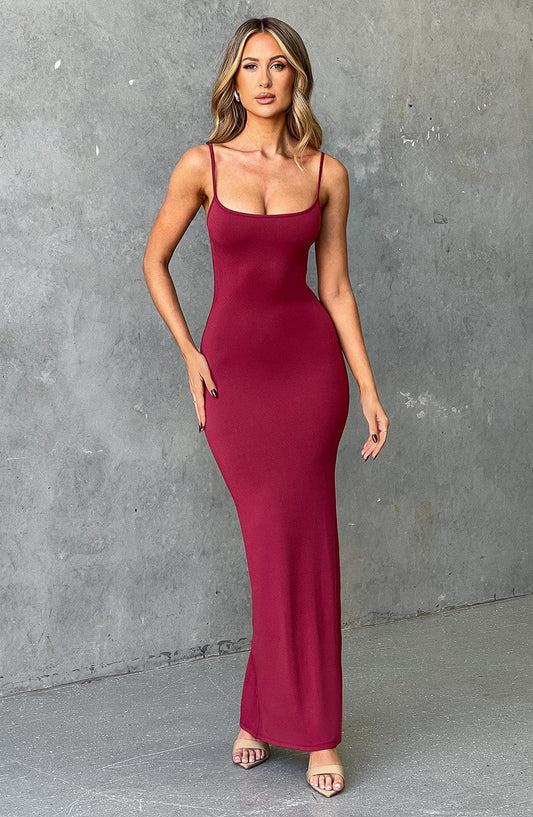 Vestido Maxi Saskia - Cereza