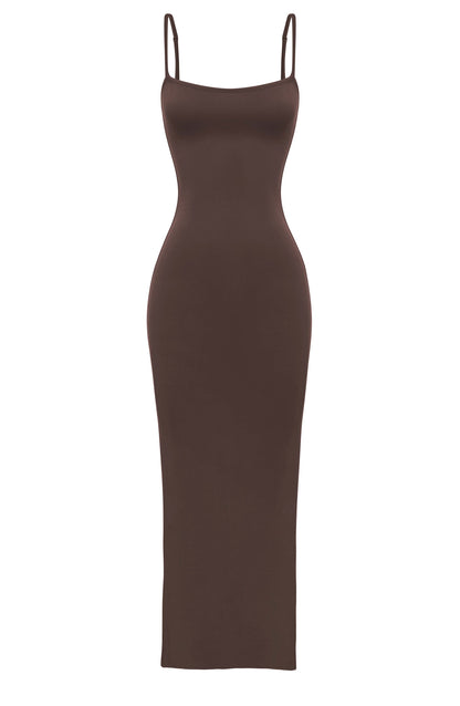 Vestido Maxi Saskia - Chocolate