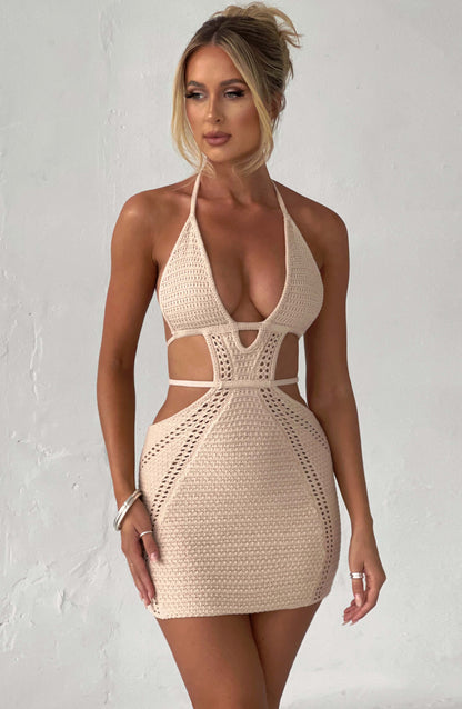 Vestido Mini Selena - Crema