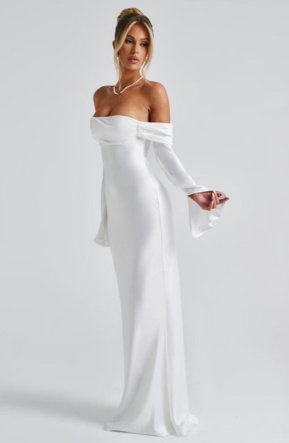 Vestido Maxi Selene - Marfil
