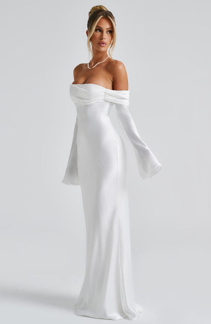 Vestido Maxi Selene - Marfil