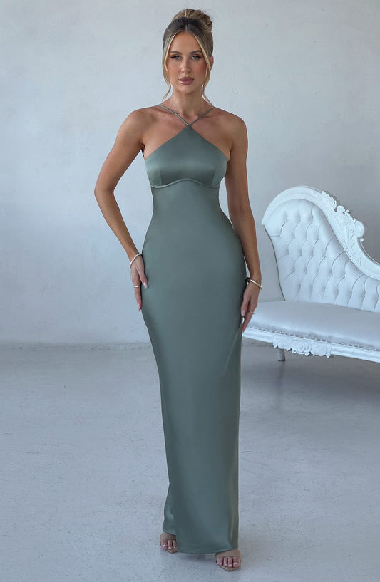 Vestido Maxi Sinead - Salvia