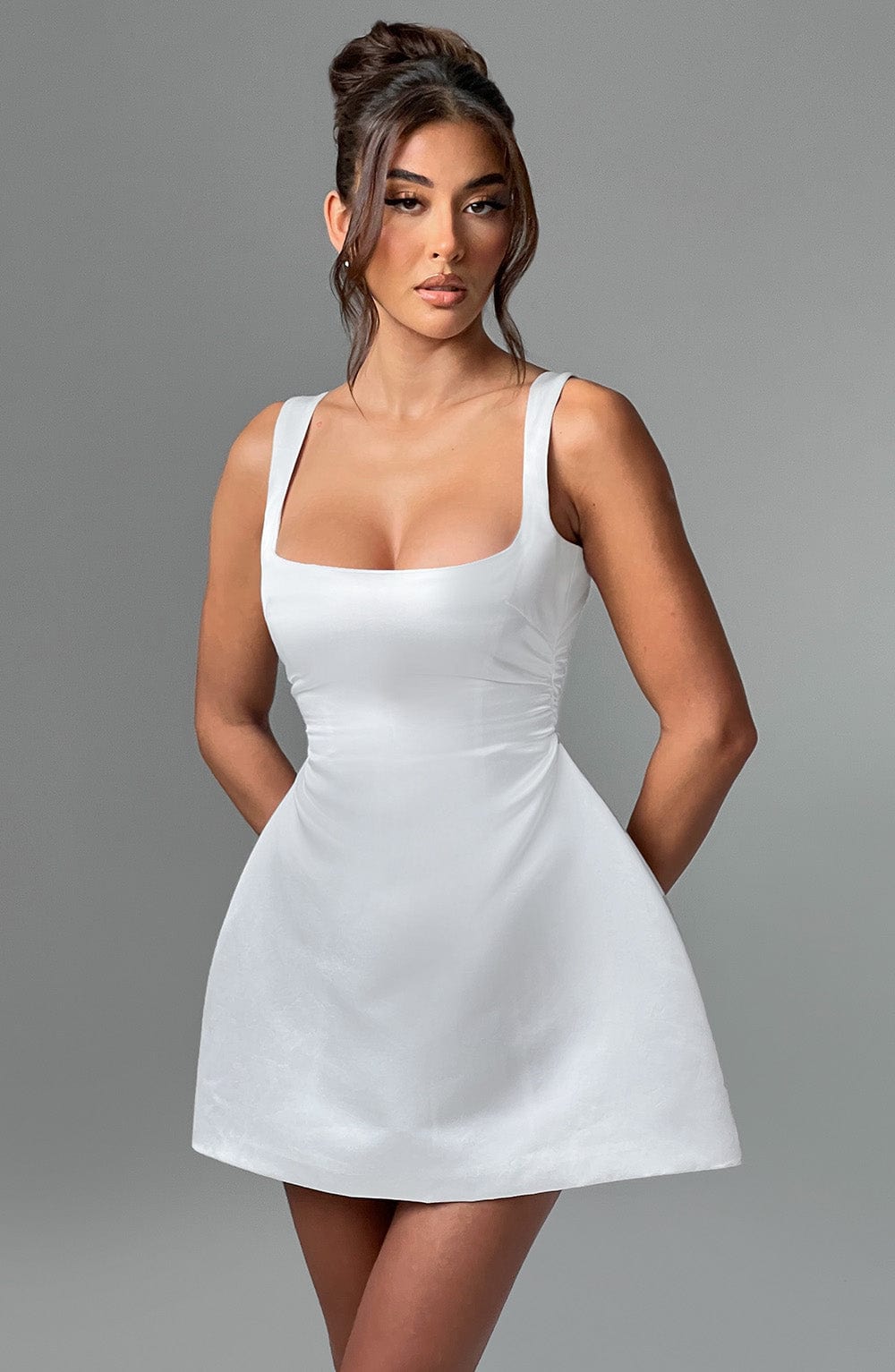 Vestido Mini Sofie - Marfil
