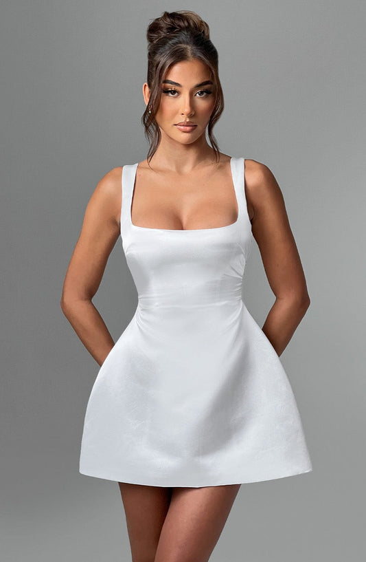 Vestido Mini Sofie - Marfil