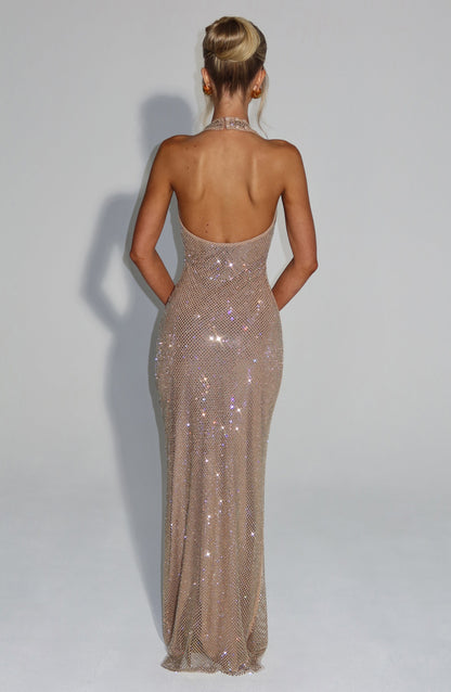 Vestido Maxi Starla - Dorado