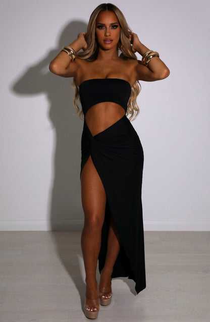 Vestido Maxi Sylvianna - Negro