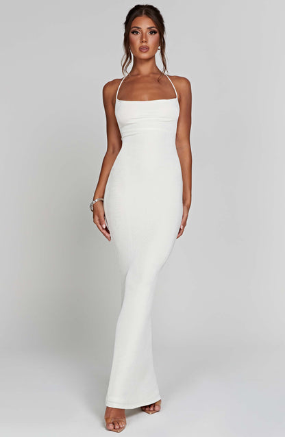 Vestido Maxi Talisa - Marfil