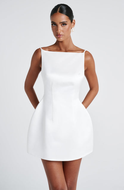 Vestido Mini Tate - Marfil
