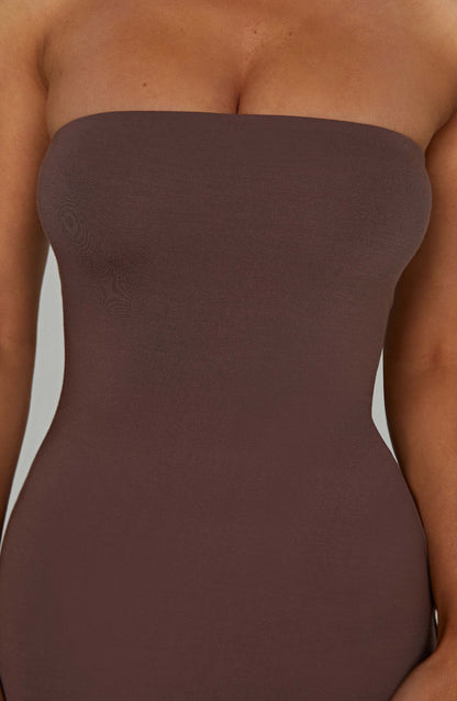 Vestido Maxi Teyana - Chocolate