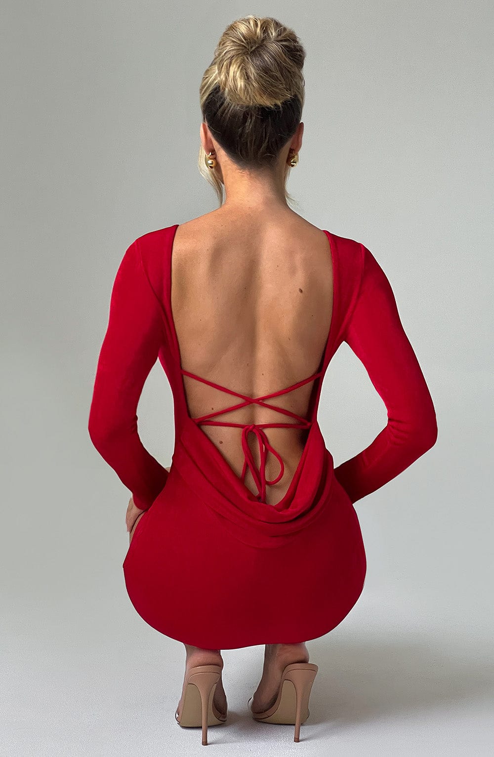 Un vestido corto - Rojo
