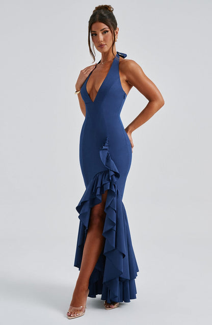 Vestido Maxi Veronique - Marino