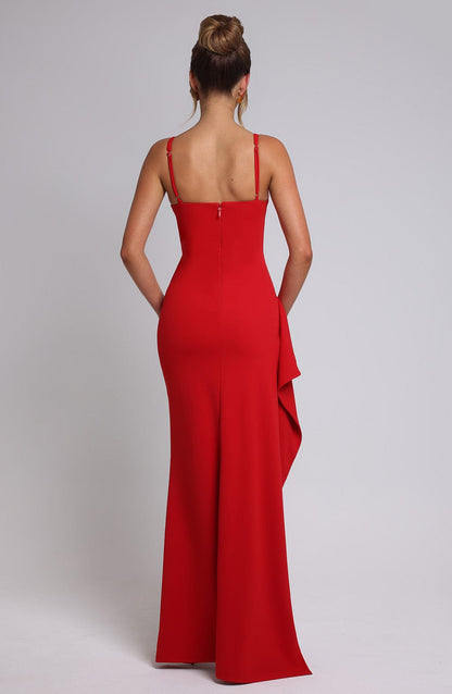 Vestido Maxi Violetta - Rojo