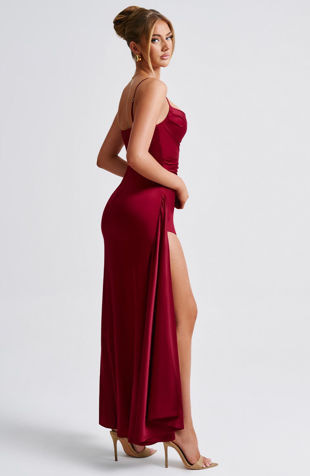 Vestido Maxi Winona - Burdeos