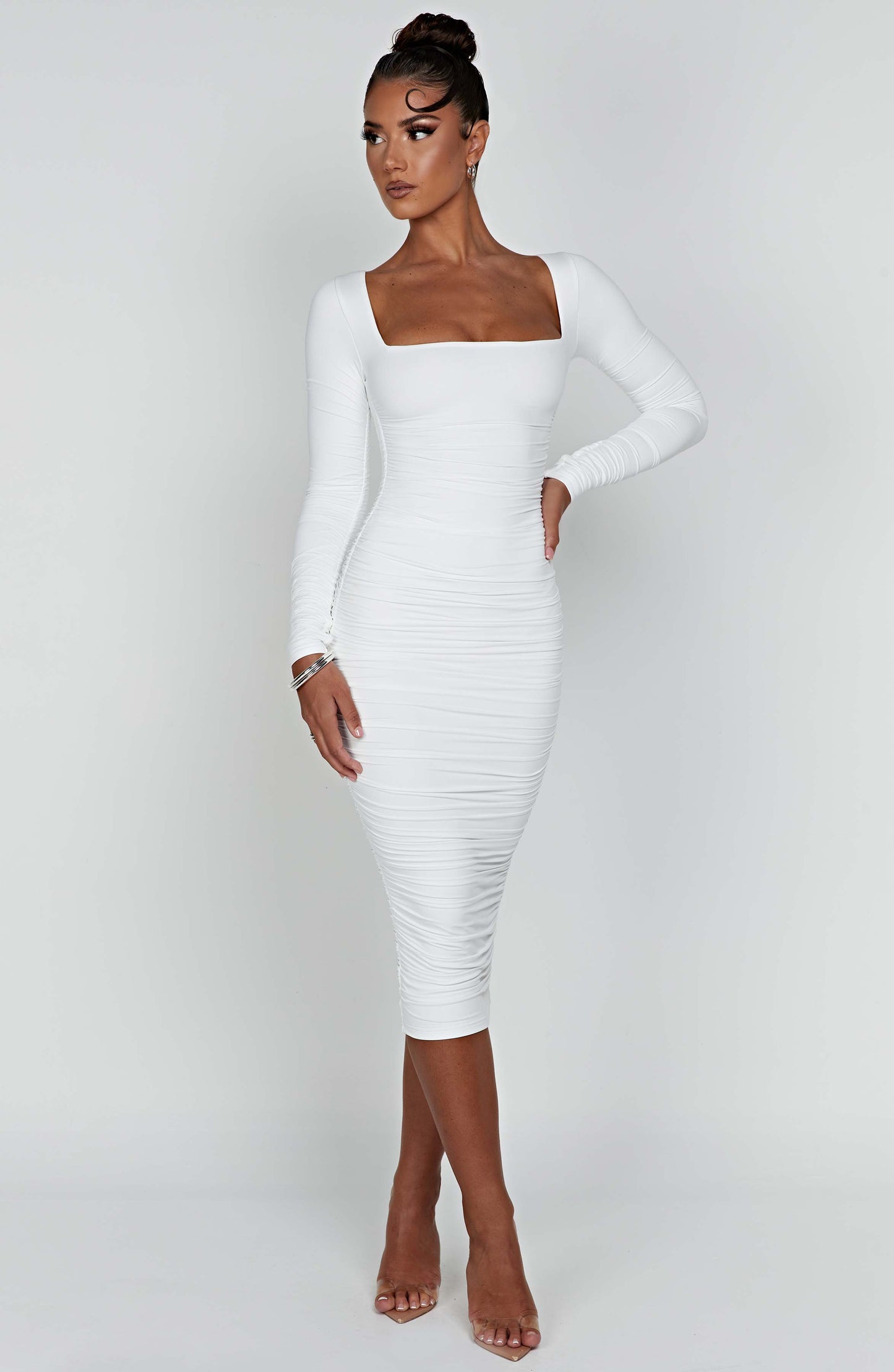 Vestido Maxi Wren - Blanco