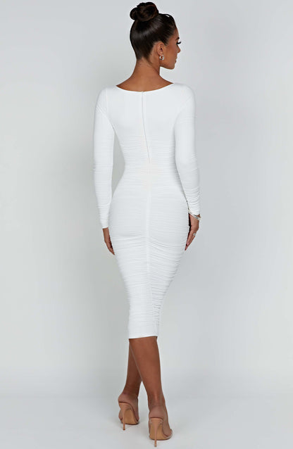 Vestido Maxi Wren - Blanco