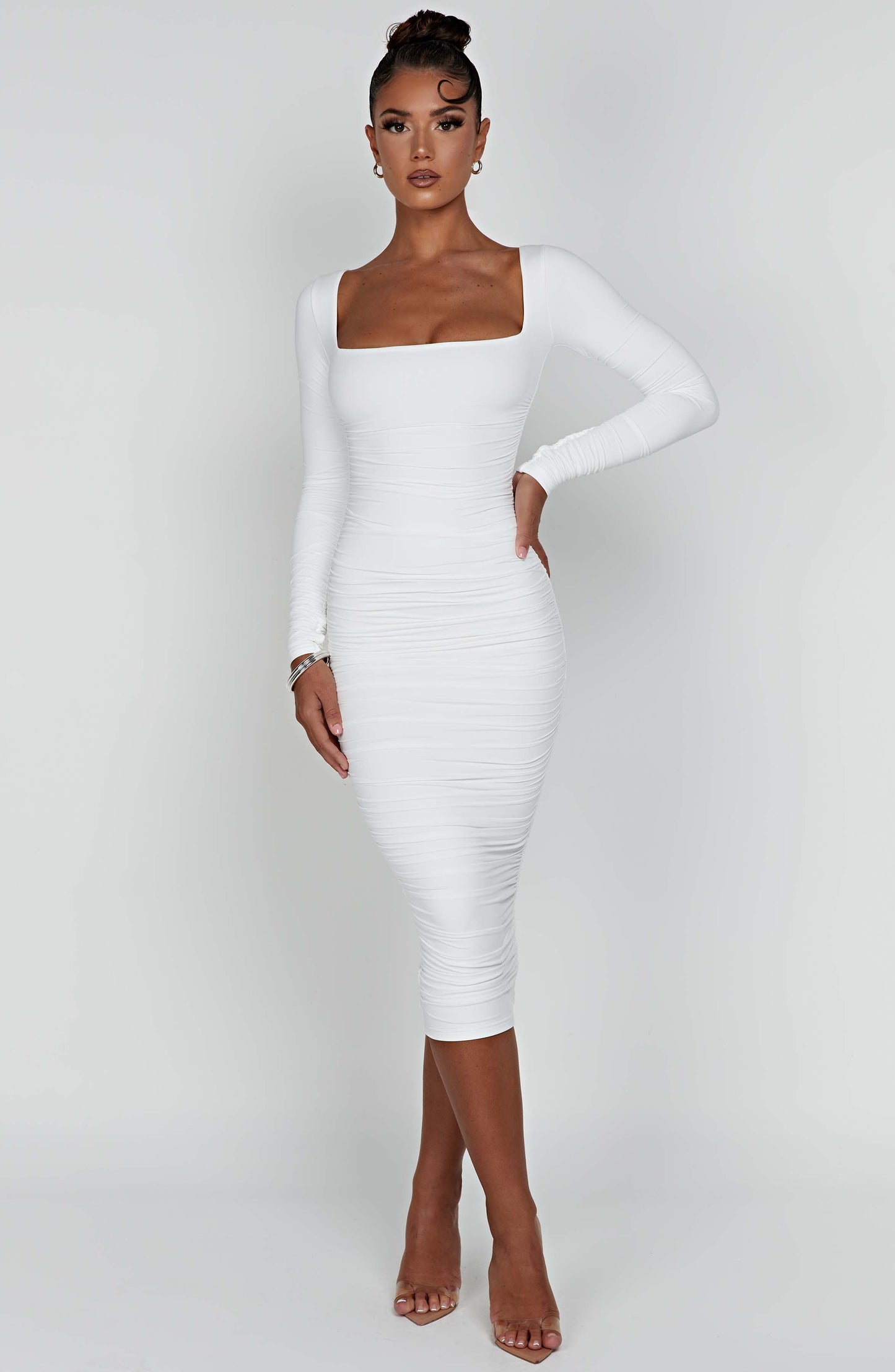 Vestido Maxi Wren - Blanco
