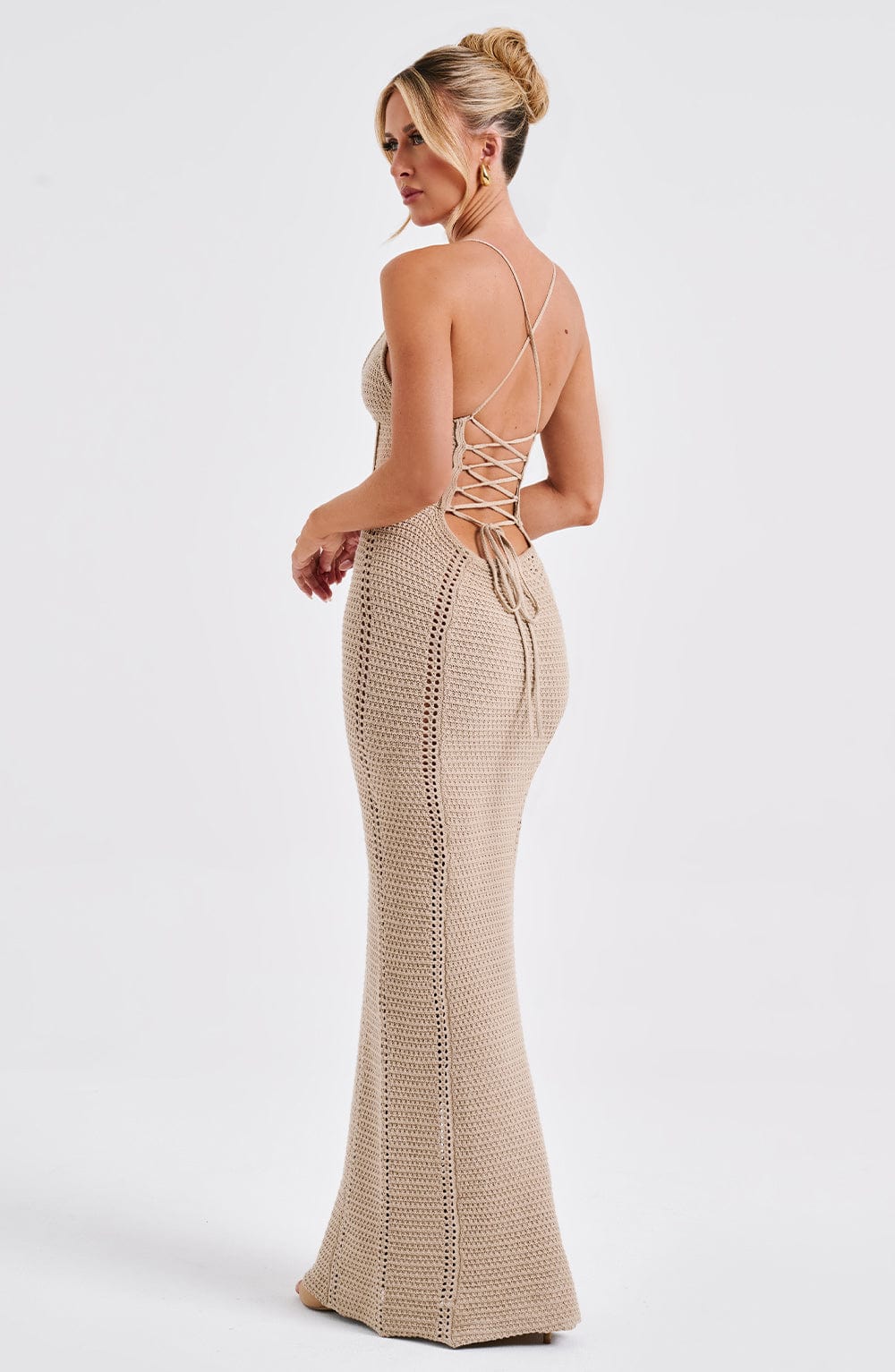 Vestido Maxi Xanthe - Beigef