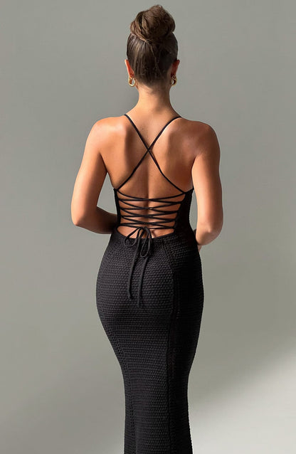Vestido Maxi Xanthe - Negro