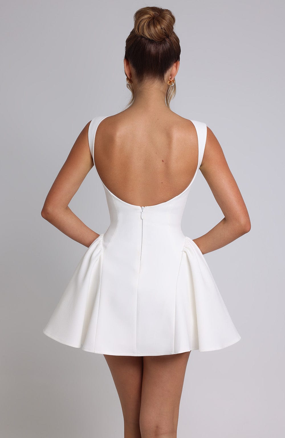 Vestido Mini Yalina - Marfil