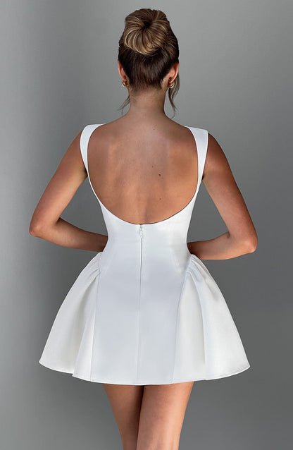 Vestido Mini Yalina - Marfil