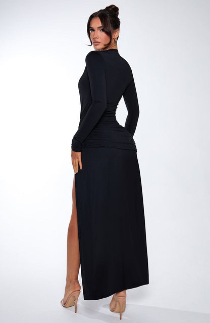 Vestido Maxi Ysabella - Negro