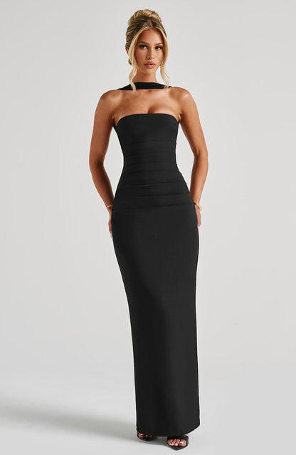 Vestido Maxi Yulia - Negro