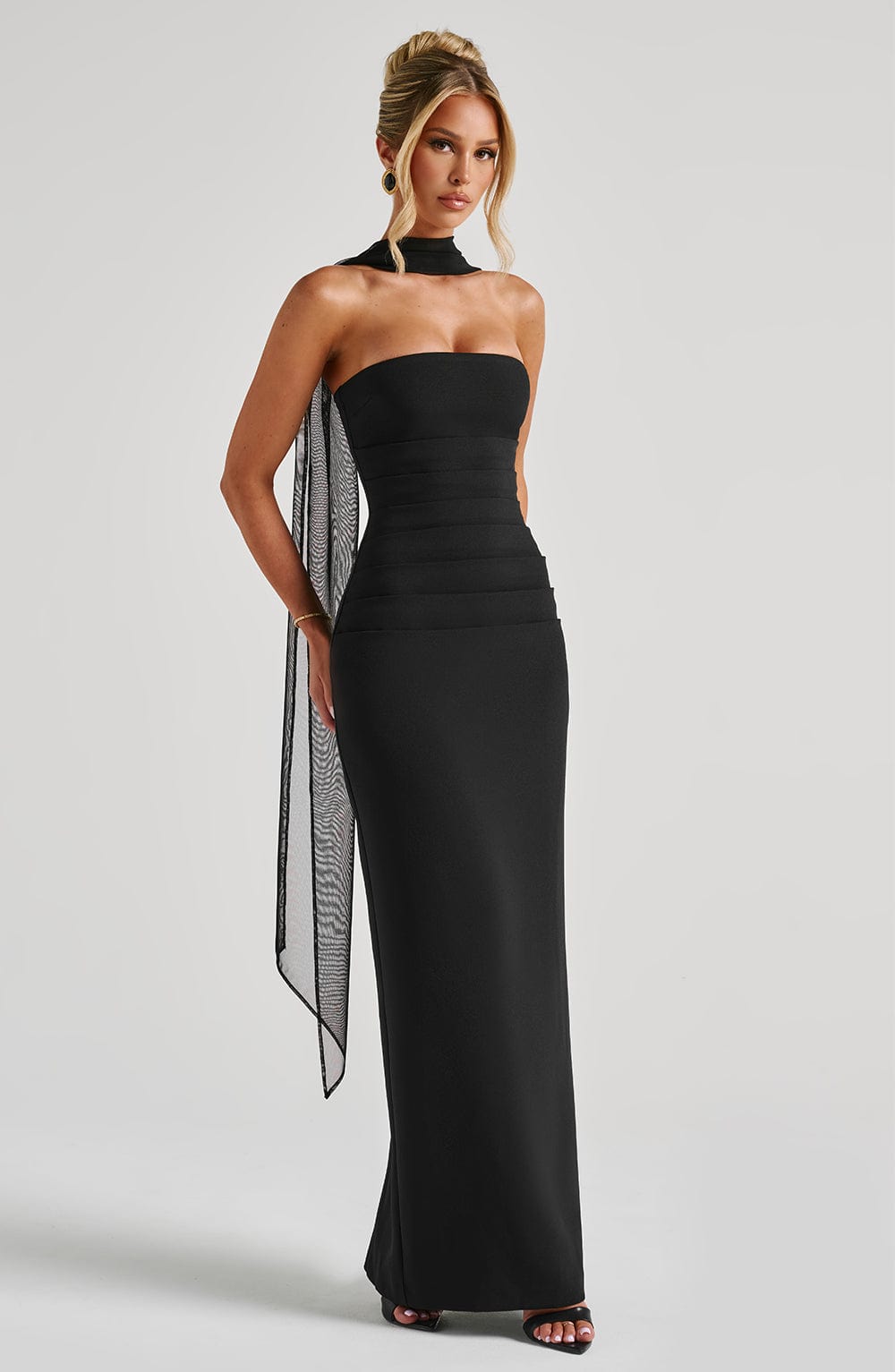 Vestido Maxi Yulia - Negro