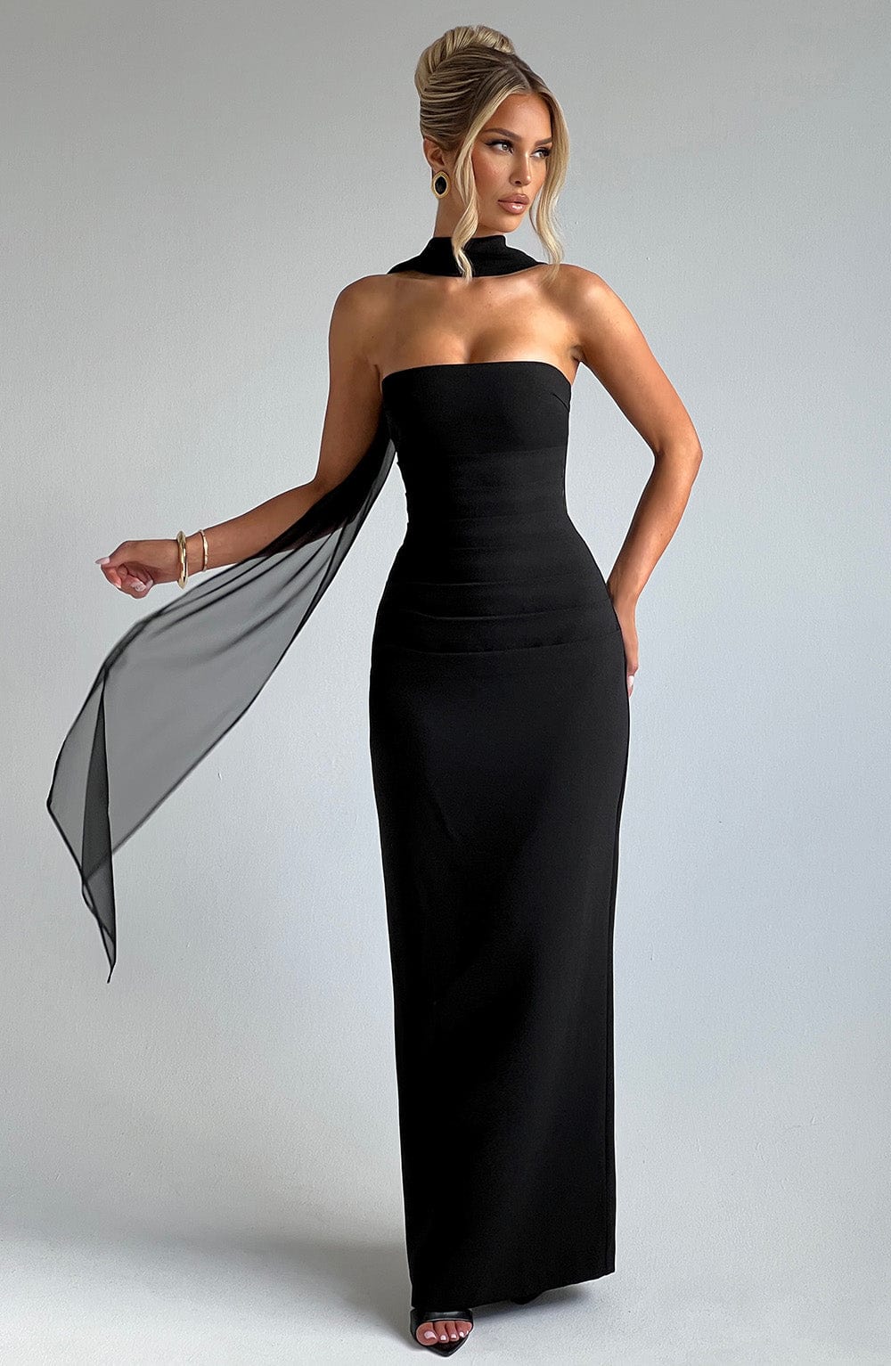 Vestido Maxi Yulia - Negro