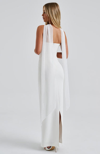 Vestido Maxi Yulia - Marfil