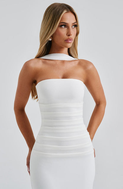 Vestido Maxi Yulia - Marfil