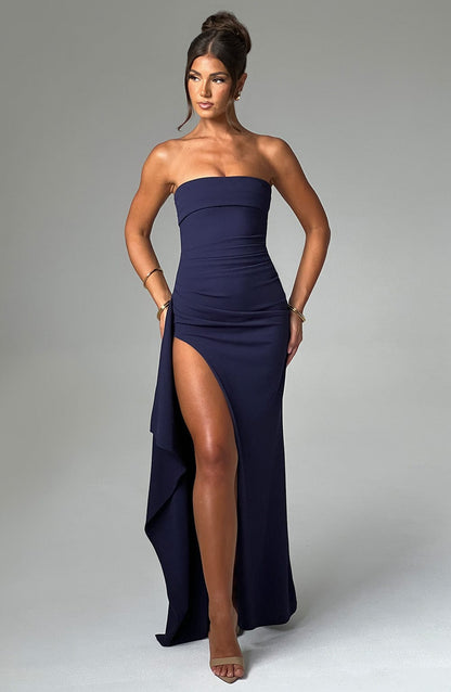 Vestido Maxi Zafira - Marino