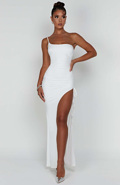 Vestido Largo Zuri - Blanco