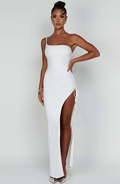 Vestido Largo Zuri - Blanco